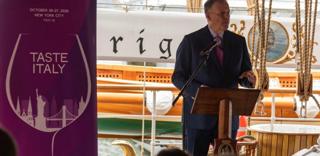 Vinitaly.USA si presenta sul Vespucci, due simboli dell’Italia si incontrano a New York