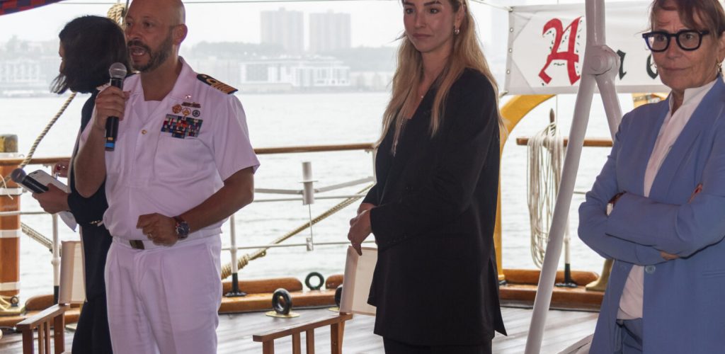 Genova si presenta a New York a bordo del Vespucci, tra arte, mare e nuove opportunità